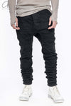 BORIS BIDJAN SABERI Pleated Trousers P14 SF F1603K Black